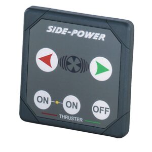 Side-Power boegschroef bedieningspaneel met tiptoetsen 12/24 Volt