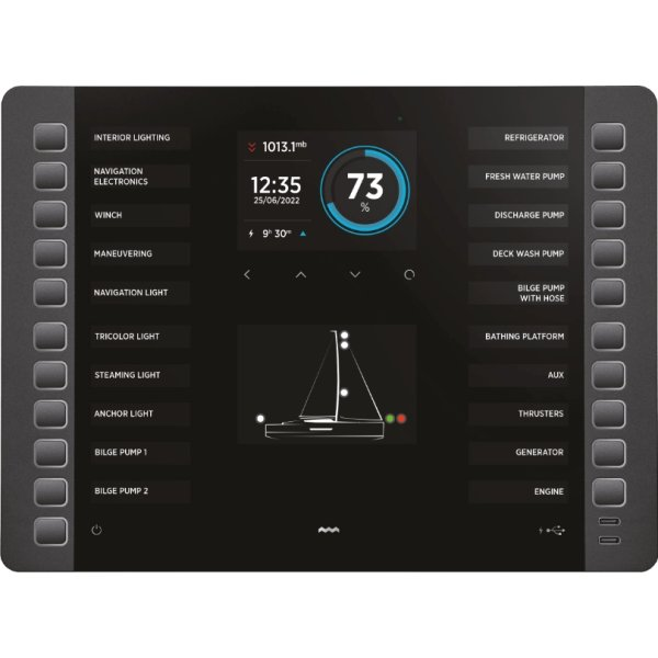 Simarine Nereide PRO bedieningspaneel