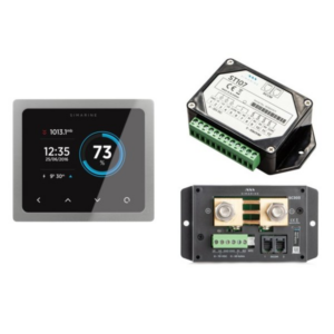 Simarine Pico Standard set Digitale Boordmonitoring panel mount Zilver