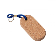 Kurk boot sleutelhanger Ovaal 105 x 50 x 25mm