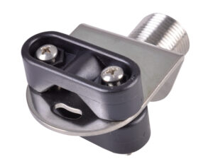 Talamex Universele antennevoet RVS railmount