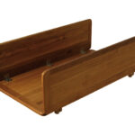 Teak boot Tafelblad Wing Effen tweevoudig opklapbaar blad