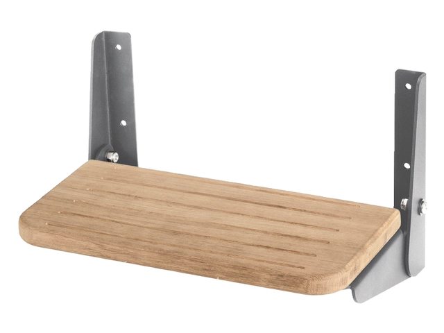 Teakhouten voetsteun