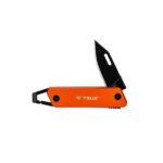 True Utility sleutelhanger Modern Keychain Knife Oranje