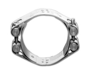 Tweedelige Slangklemmen RVS