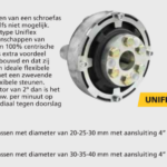 Uniflex flexibele koppeling type 16
