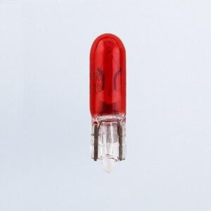 VDO lamp W5 rood marine 12V/1
