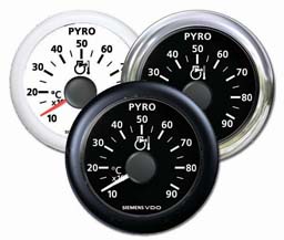 VDO Viewline Pyrometer temperatuurmeter voor uitlaatgassen