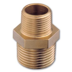 Verloopnippels messing