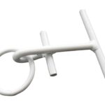 Steigerhaak 91107F PortaCleat wit