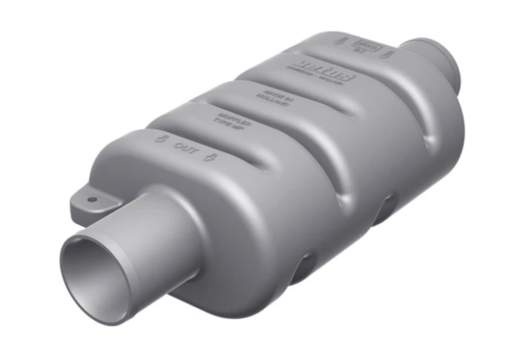 Vetus geluiddemper kunststof MP Ø40 - 102mm