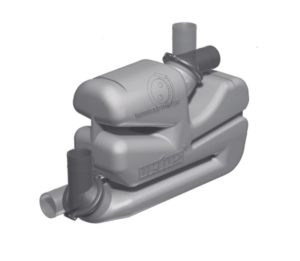 Vetus waterlock kunststof LSG Ø60 -76-90mm