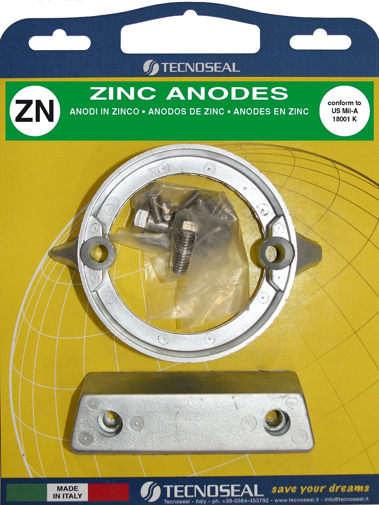 Tecnoseal Volvo anode kit 290 Duo prop
