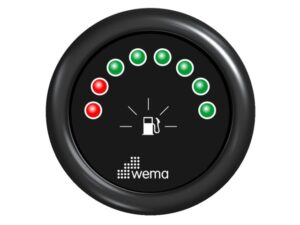Wema boot brandstofmeter 8-LED