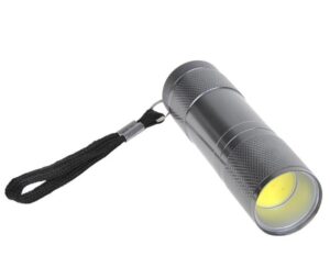 Zaklamp COB LED aluminium
