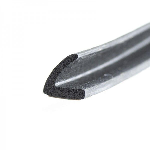 Sponsrubber Zelfklevend 12x11MM L-Profiel 50 Meter