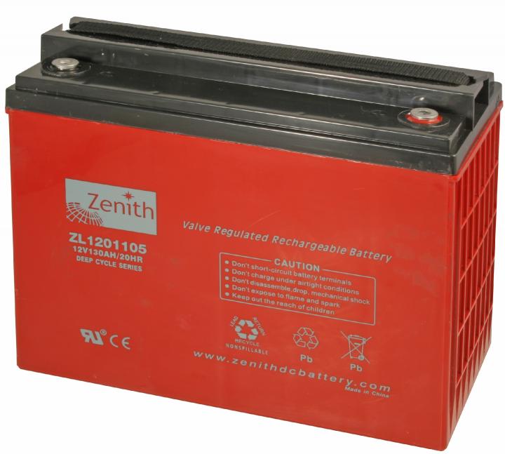 Zenith Deep cycle 130Ah 12V
