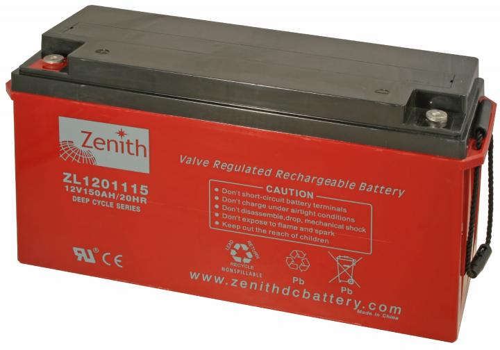 Zenith Deep cycle 160Ah 12V