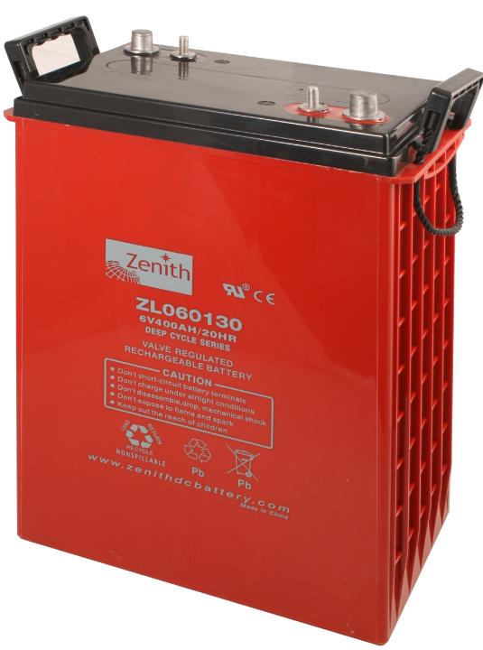 Zenith Deep cycle 400Ah 6V