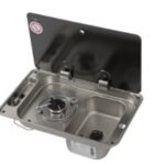 allpa Gaskomfoor 1 pit met spoelbak en afdekplaat