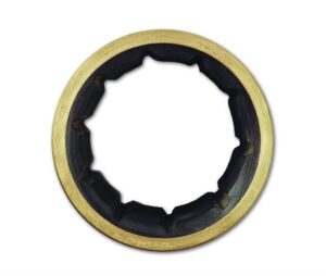 Rubberlagers met bronzen buitenmantel Binnenmaat Ø 40 mm