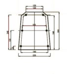 Boot Davit 250 kg per stel