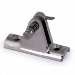 Railingbeugel met gaffelpen voor buisdiameter 20/22/25 mm RVS