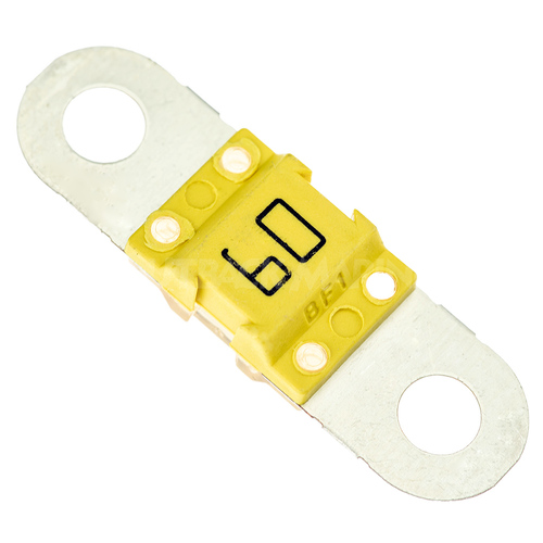 Bladzekering Midi-fuse Geel 60A 58V
