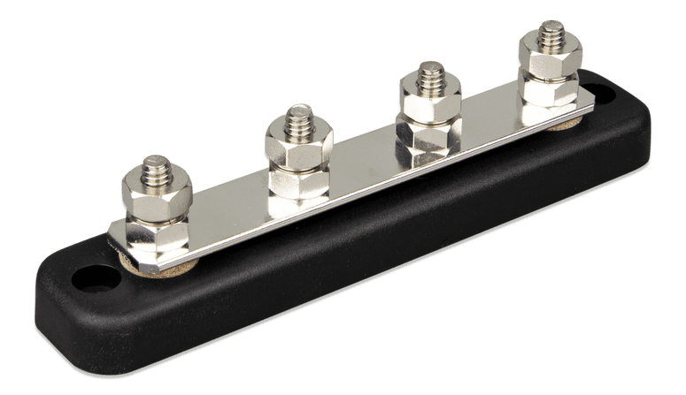 Victron Busbar 150A 4-Polig + afdekkap