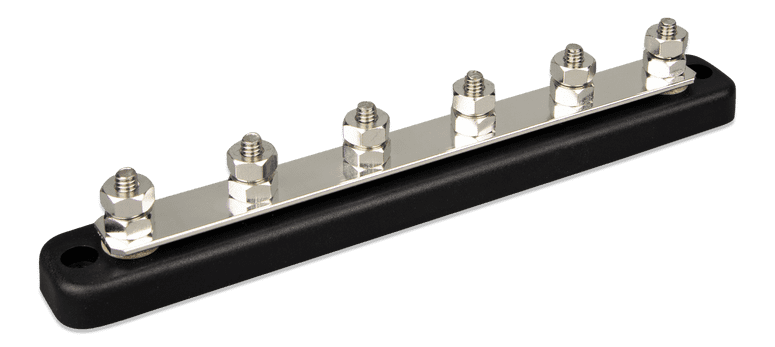Victron Busbar 150A 6-Polig + afdekkap